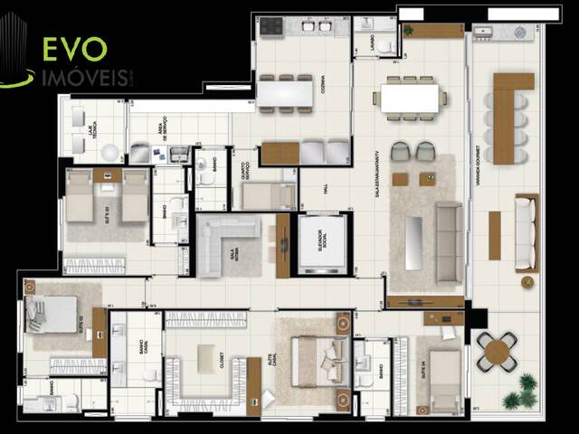 Apartamento para Venda em Goiânia - 4