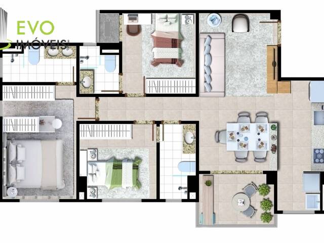 Apartamento para Venda em Goiânia - 4