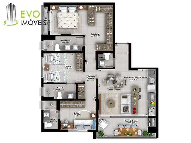 Apartamento para Venda em Goiânia - 4