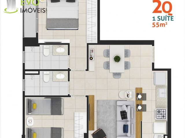 Apartamento para Venda em Goiânia - 3