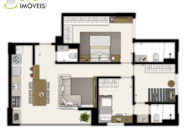 Apartamento para Venda em Goiânia - 4