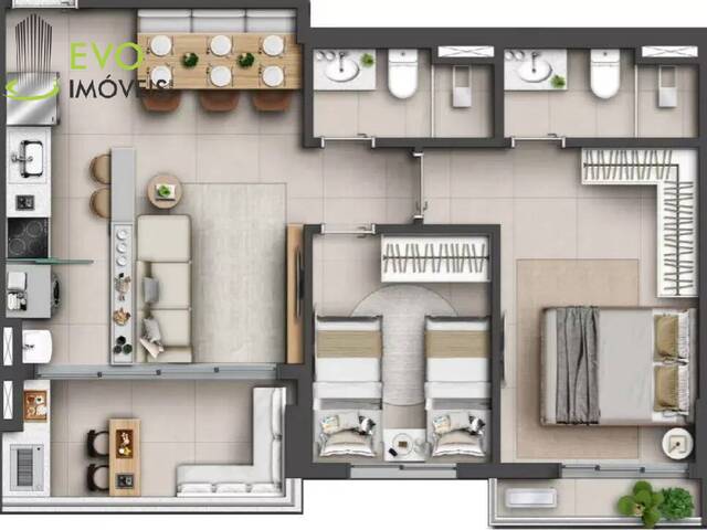 #level - Apartamento para Venda em Goiânia - GO - 3