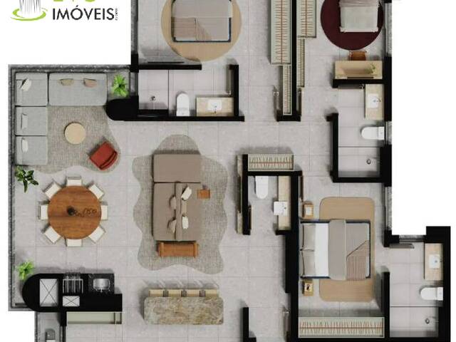 #803 - Apartamento para Venda em Goiânia - GO - 3