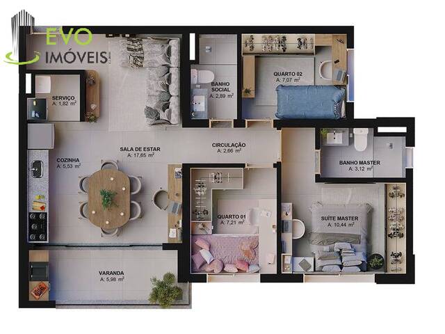 Apartamento para Venda em Goiânia - 4